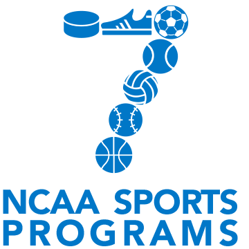 7 men's and 7 women's NCAA sports programs