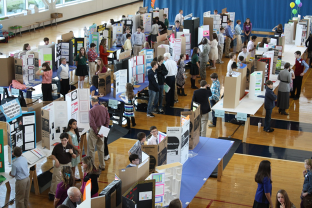 COE hosts 59th Annual NARSEF (Science Fair) and Honeywell Leadership Program Students (3/2013)