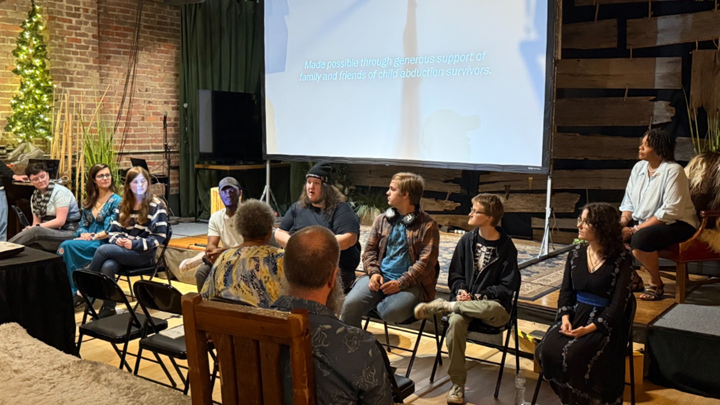 Photos of Panelists at the Southern Fried Film Festival hosted at the Ravenwood Meadery in Lowe Mill A&E.