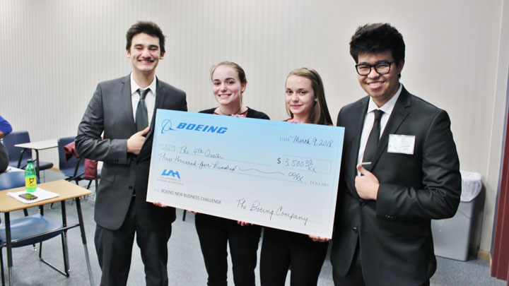 Boeing new business challenge winners