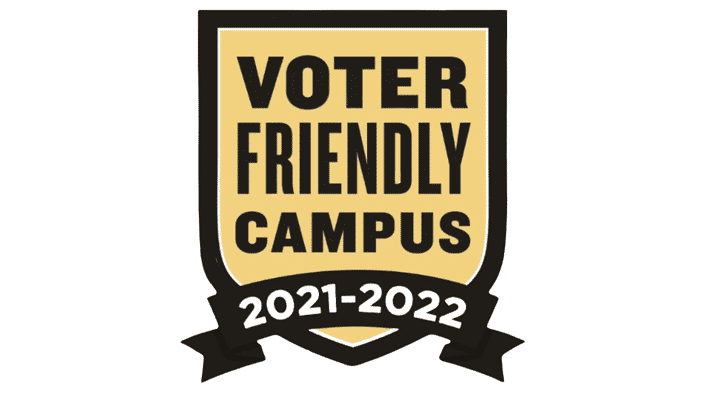 Voter friendly campus 2021 - 2022