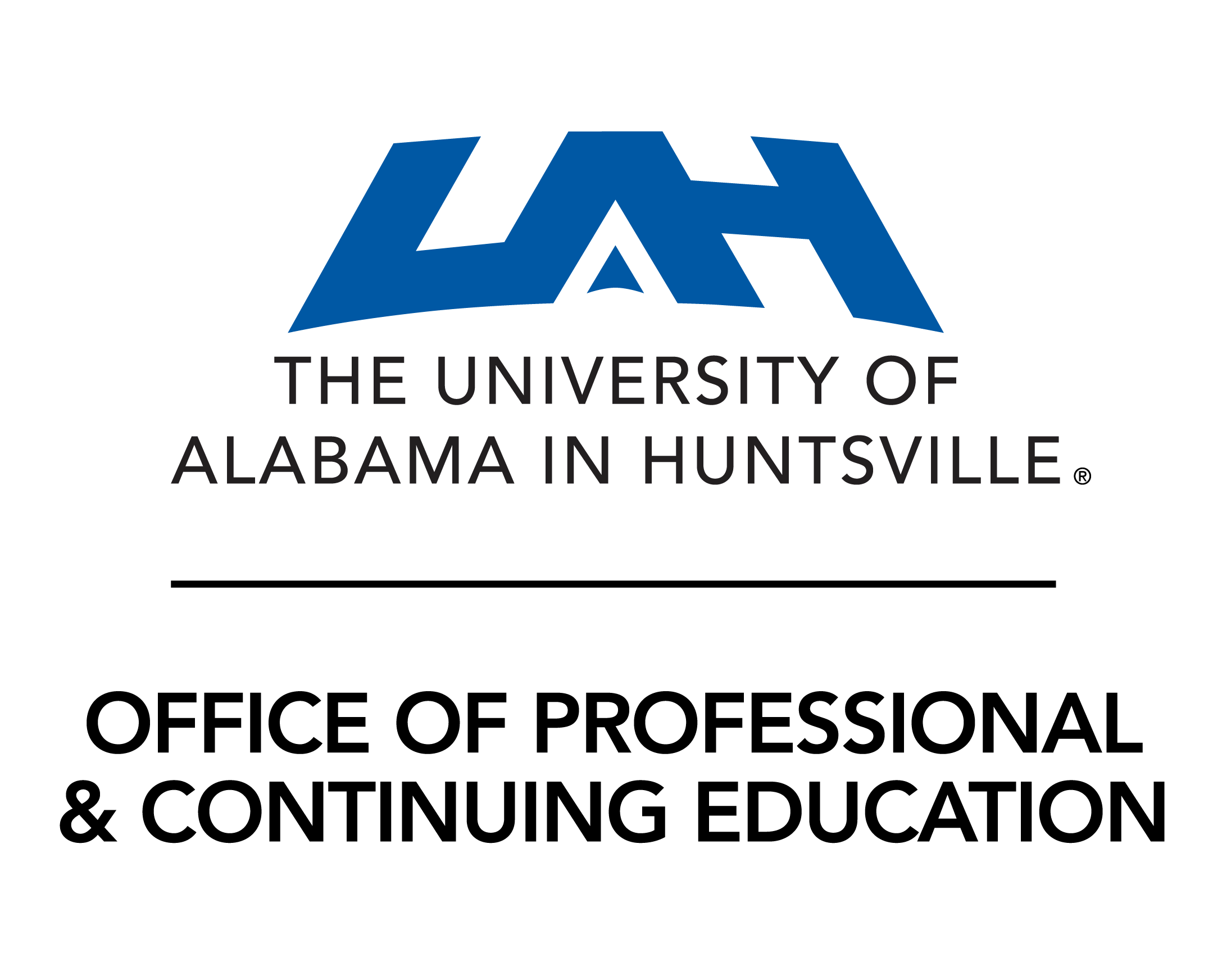 UAH Logo - Office of Professional & Continuing Education