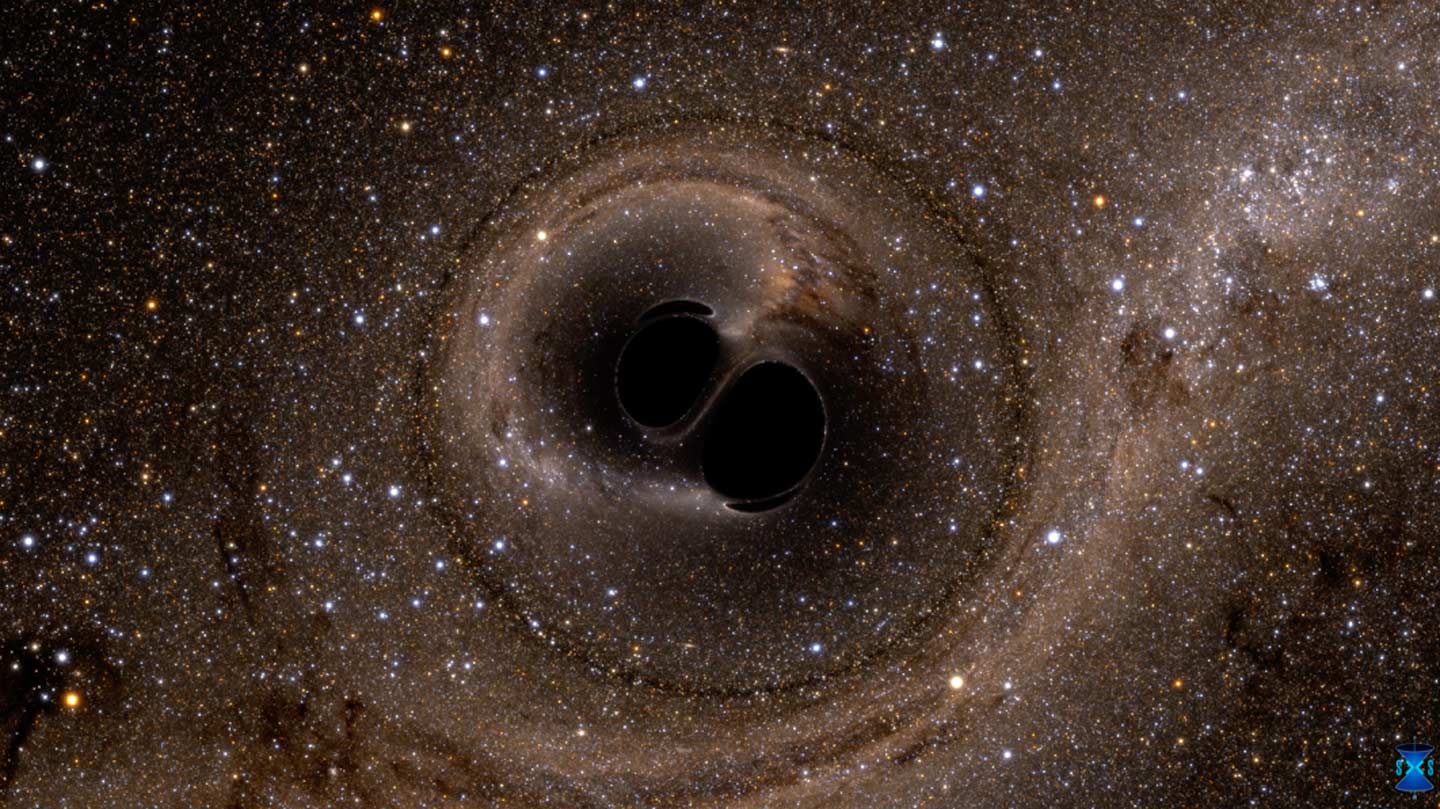 Black holes merging