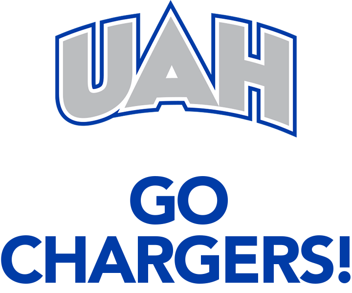 UAH Go Chargers with pulsing animated logo