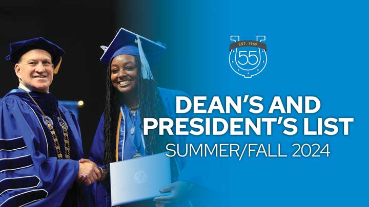 Dean’s, President’s lists in summer, fall 2024 semesters