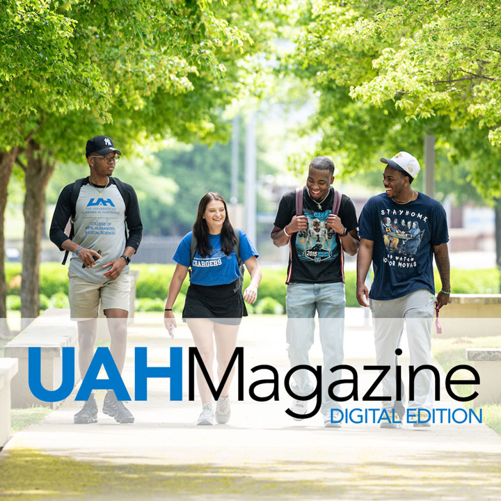Cover of the U A H Magazine for June 2024.