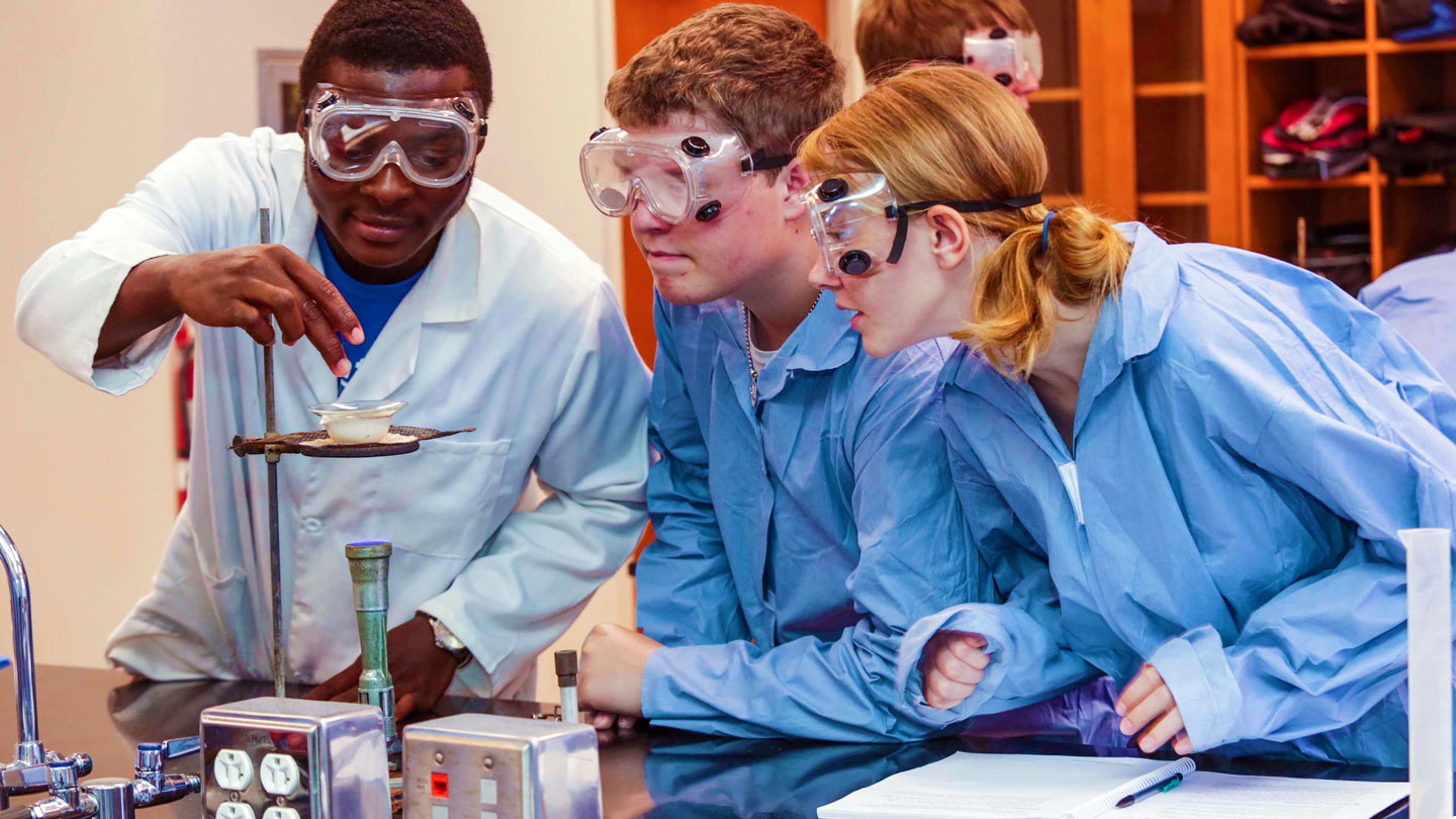 chemistry class