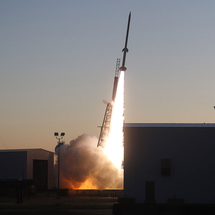 NASA RockSat-X payload into space