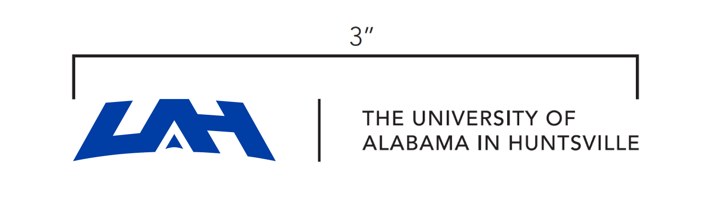 minimum logo size requirements diagram