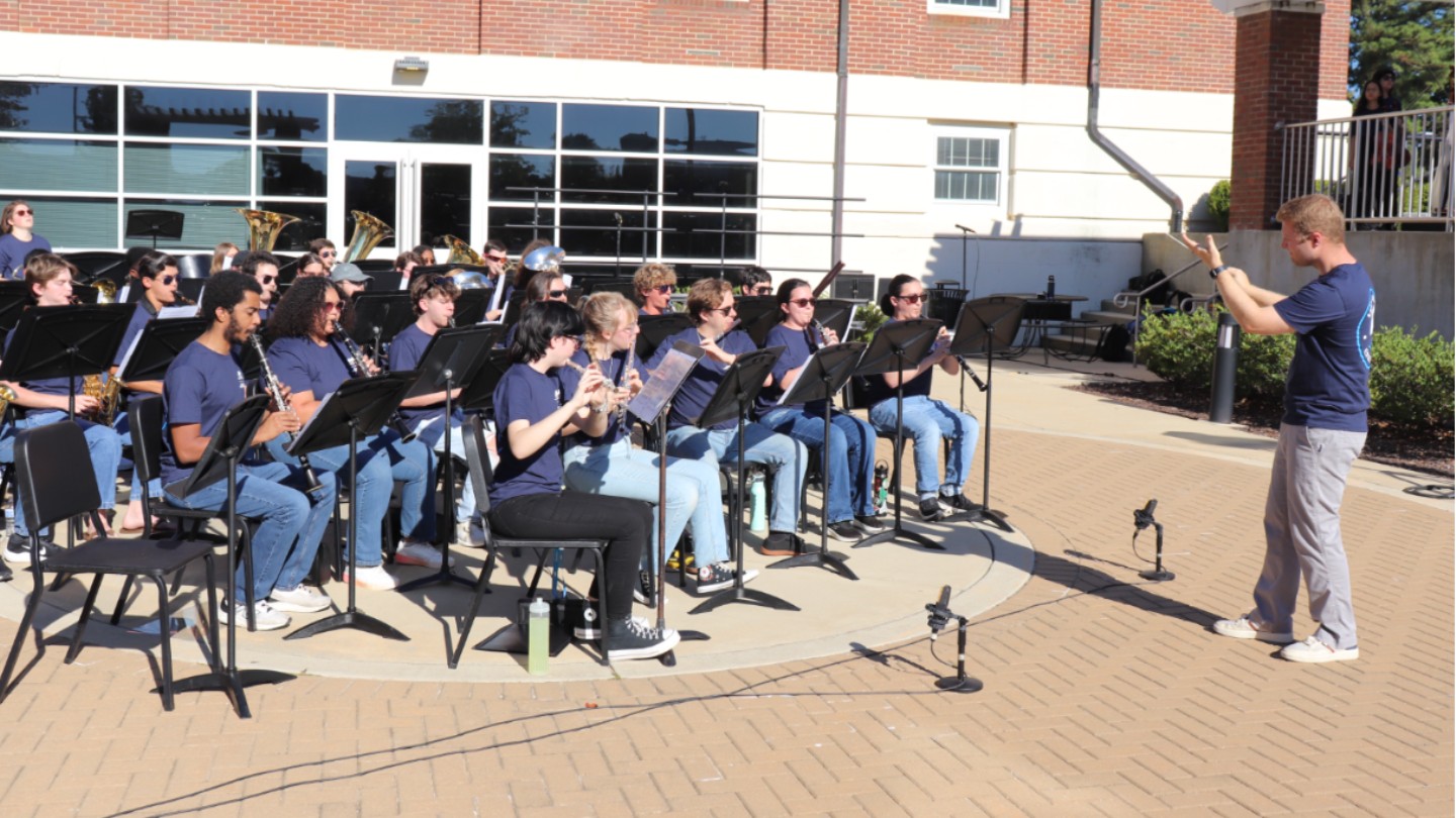 jack hontz with band