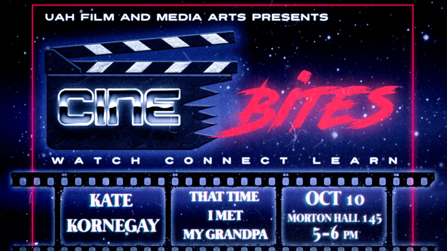 UAH Film & Media Arts to hold first “Cine-Bites” Event