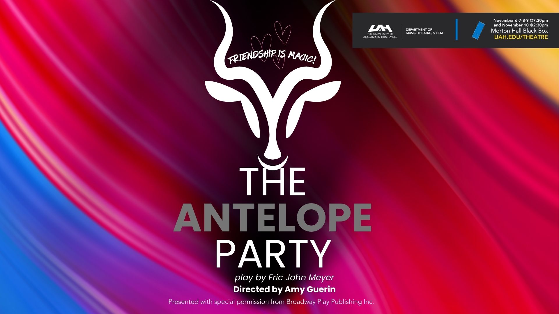 UAH presents the antelope party november 2024