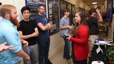Open house offers students  hands-on research opportunities