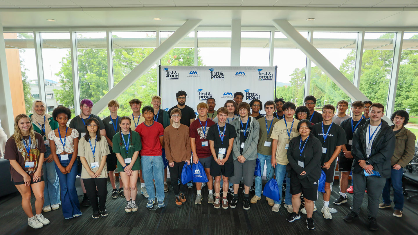 Incoming freshmen at UAH attended a First-Gen Meet.