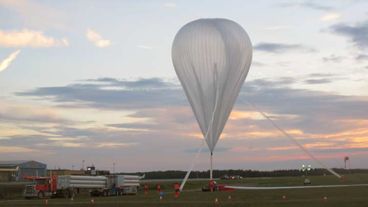 UAH Balloon EUSO team has first-flight success